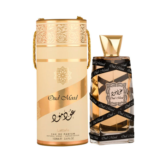 Oud Mood Gold de Lattafa edp 100 ml Unisex - Perfumes Unisex - Perfumes Arabes - Perfumes Originales