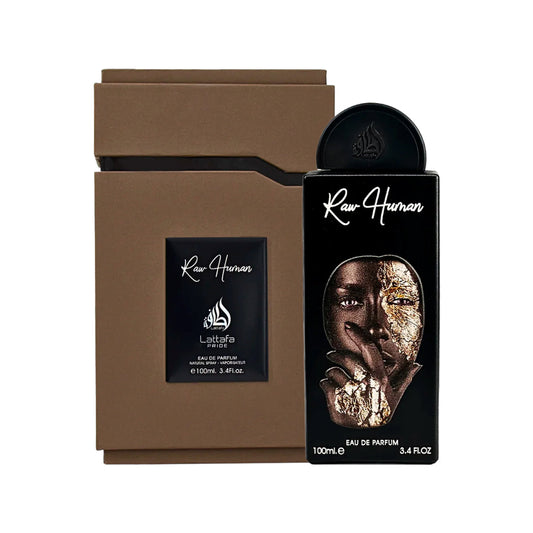 Raw Human de Lattafa edp 100 ml Unisex - Perfumes Unisex - Perfumes Arabes - Perfumes Originales