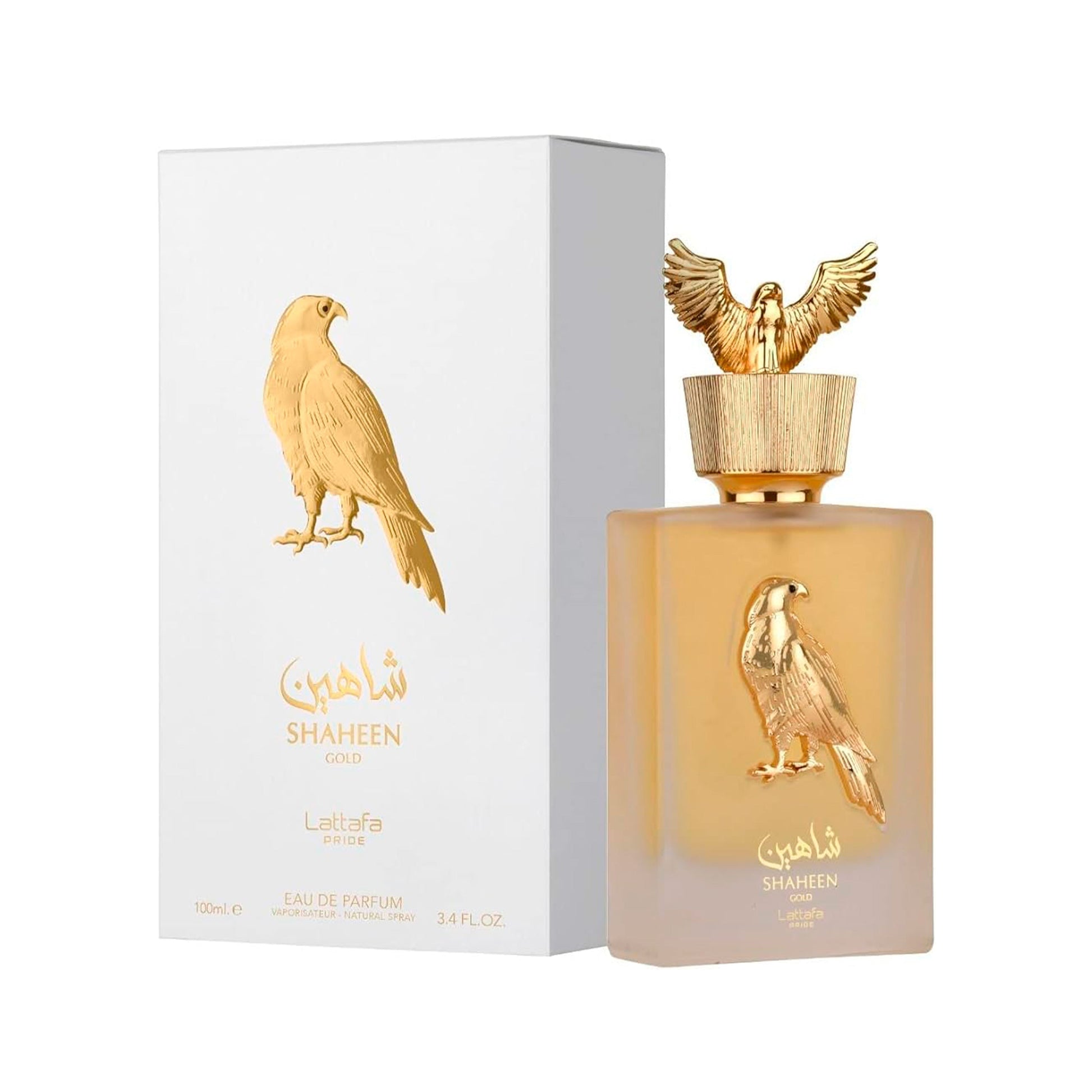 Shaheen Gold de Lattafa edp 100 ml Unisex - Perfumes Unisex - Perfumes Arabes - Perfumes Originales