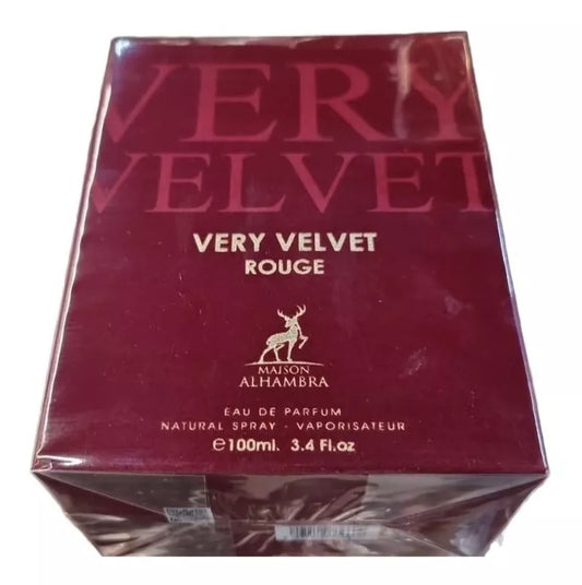 Very Velvet Rouge de Maison Alhambra edp 100 para Mujer - Perfumes para Mujer