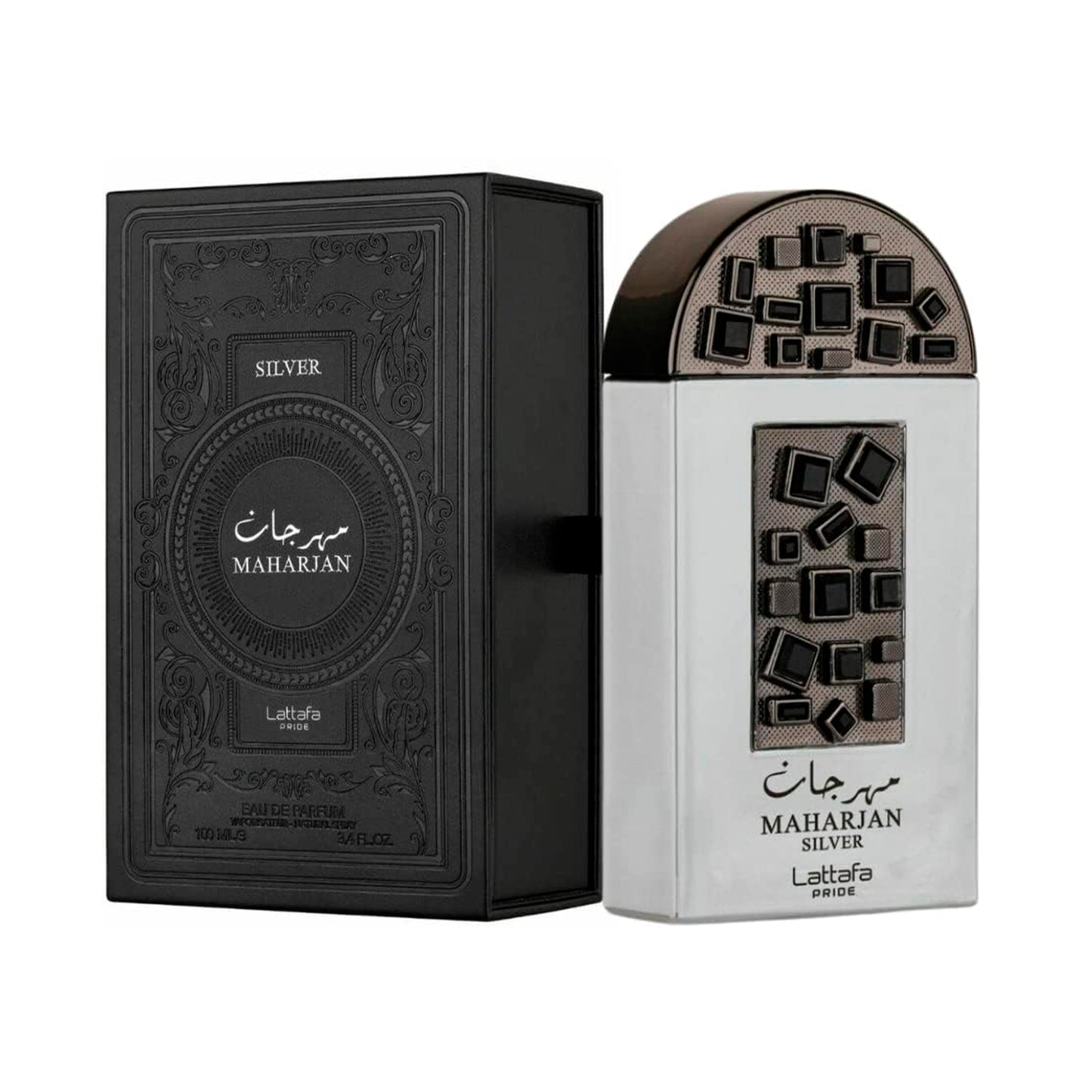 Maharjan Silver de Lattafa edp 100 ml para Caballero - Perfumes para Hombre - Perfumes Arabes - Perfumes Originales