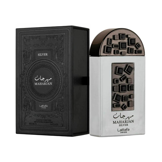 Maharjan Silver de Lattafa edp 100 ml para Caballero - Perfumes para Hombre - Perfumes Arabes - Perfumes Originales