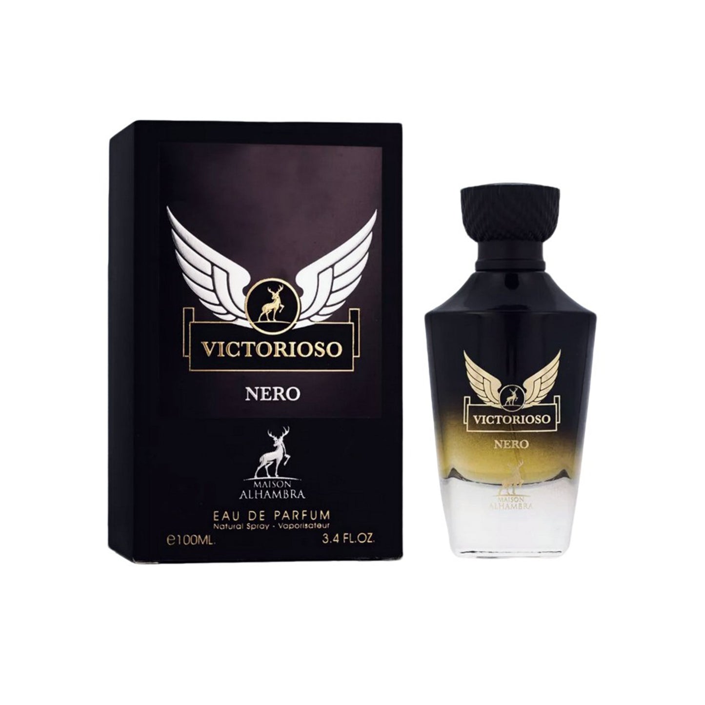 Victorioso Nero de Maison Alhambra edp 100 ml para Caballero - Perfumes para Hombre - Perfumes Arabes - Perfumes Originales