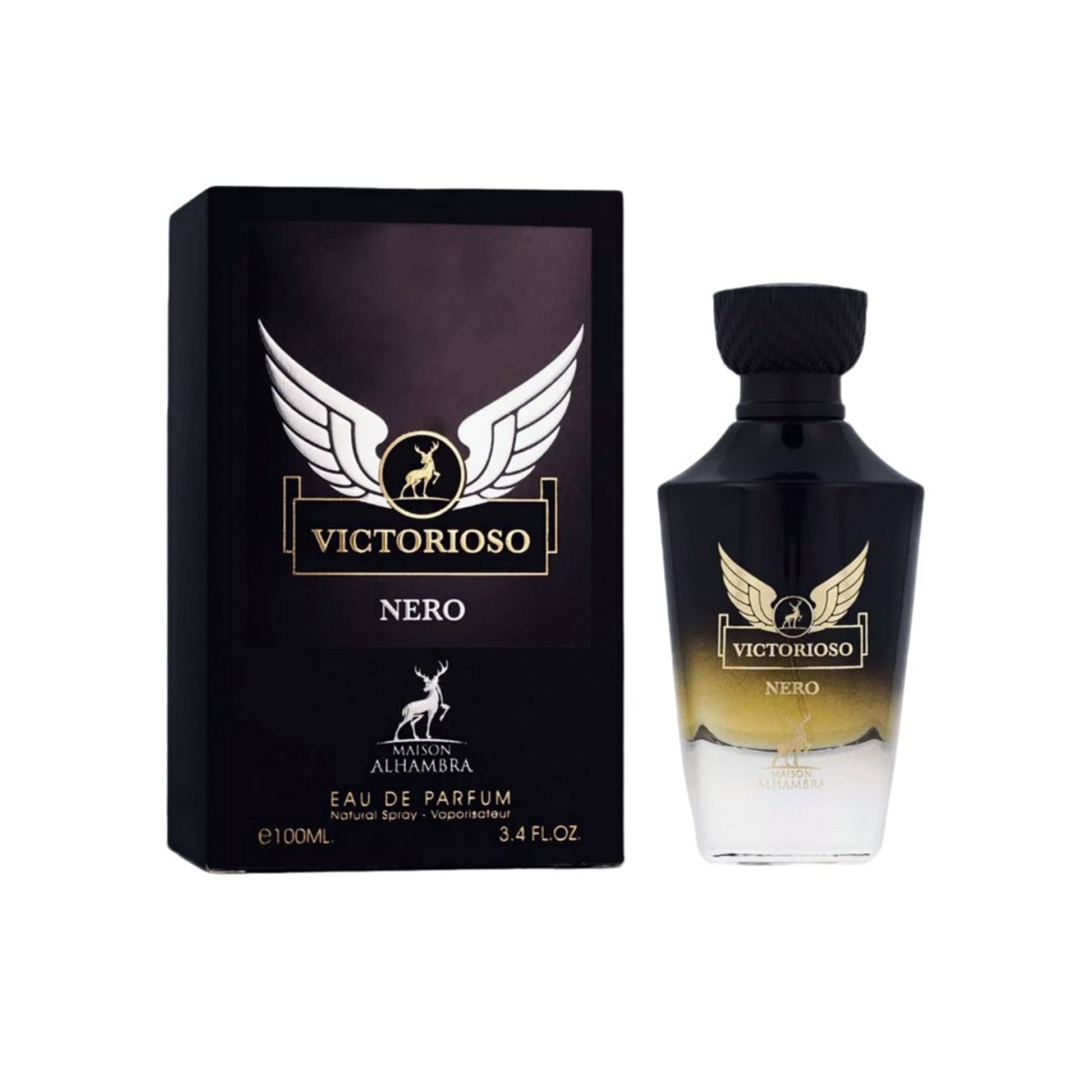 Victorioso Nero de Maison Alhambra edp 100 ml para Caballero - Perfumes para Hombre - Perfumes Arabes - Perfumes Originales