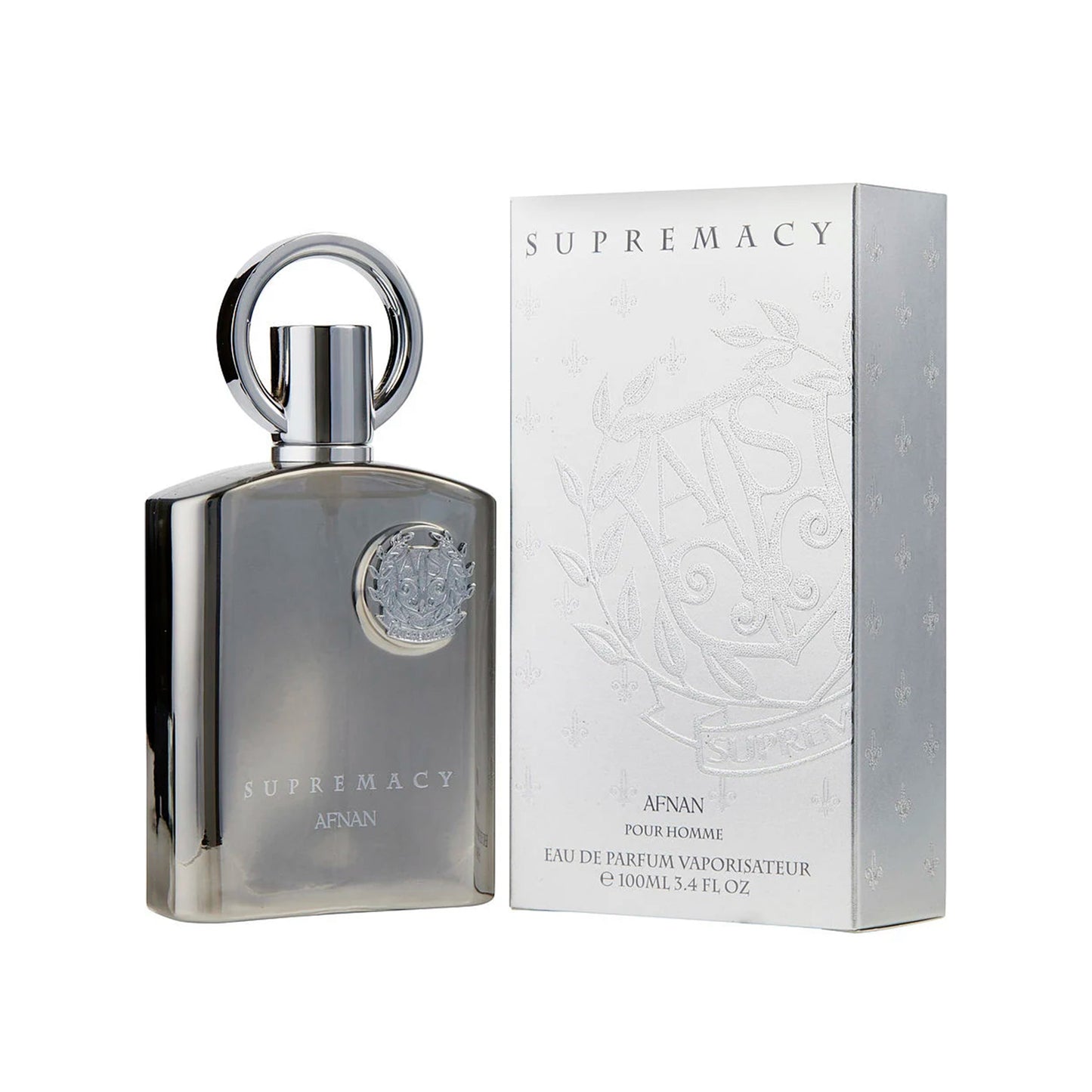 Supremacy Silver de Afnan edp 100 ml para Caballero - Perfumes para Hombre - Perfumes Arabes - Perfumes Originales