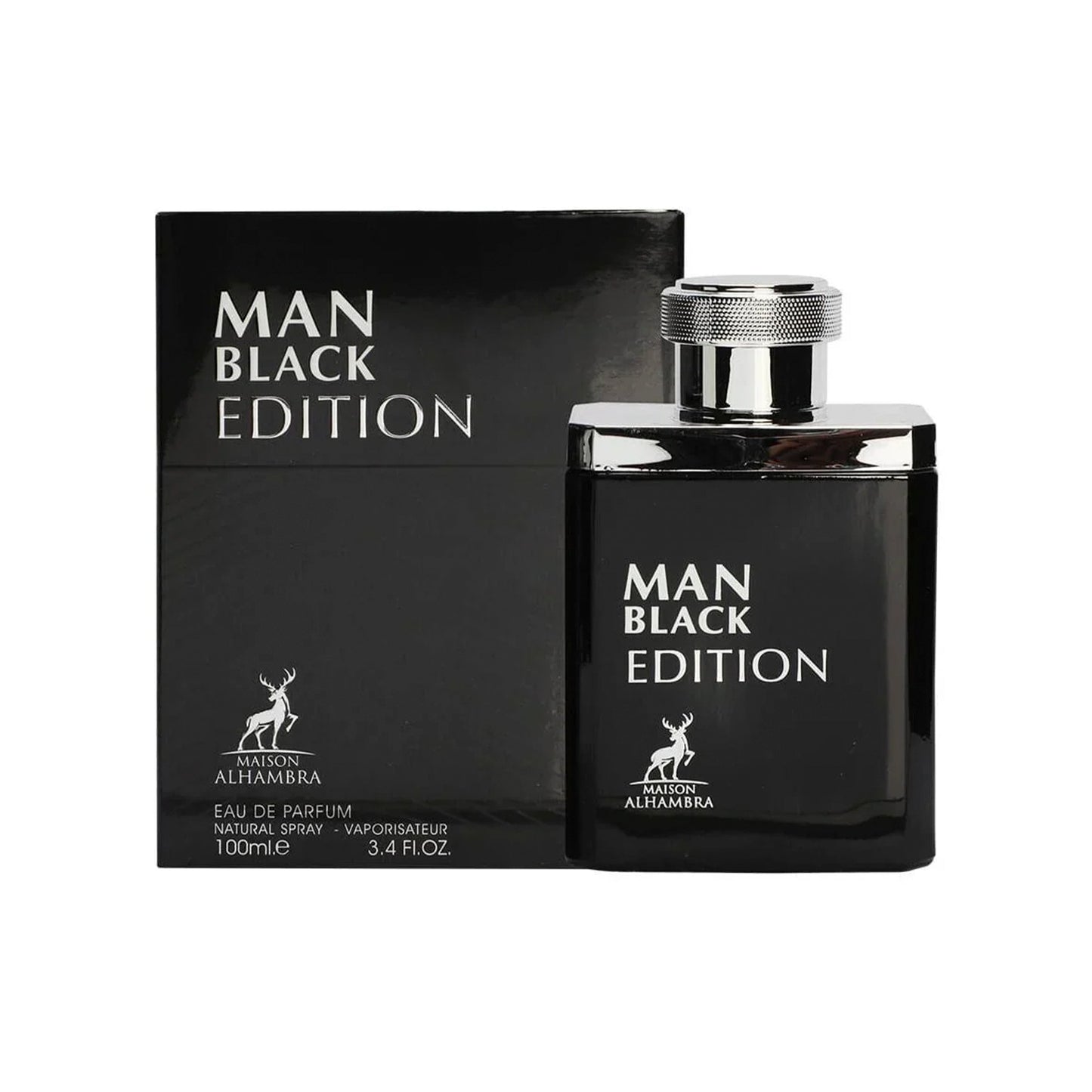 Man Black Edition de Maison Alhambra edp 100 ml para Caballero - Perfumes para Hombre - Perfumes Arabes - Perfumes Originales