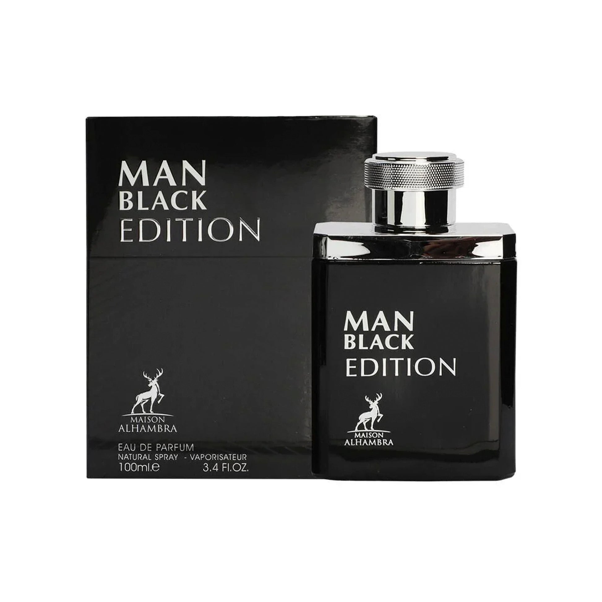 Man Black Edition de Maison Alhambra edp 100 ml para Caballero - Perfumes para Hombre - Perfumes Arabes - Perfumes Originales