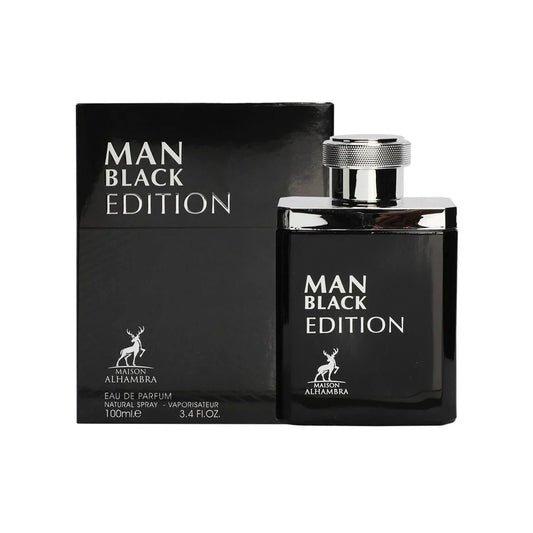 Man Black Edition de Maison Alhambra edp 100 ml para Caballero - Perfumes para Hombre - Perfumes Arabes - Perfumes Originales