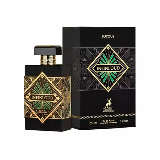 Infini Oud Joyous de Maison Alhambra edp 100 ml para Caballero - Perfumes para Hombre - Perfumes Arabes - Perfumes Originales