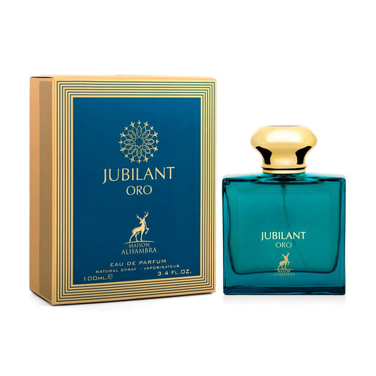 Jubilant Oro de Maison Alhambra edp 100 ml para Caballero - Perfumes para Hombre - Perfumes Arabes - Perfumes Originales